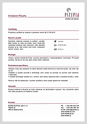 produktový ceritikát 2013