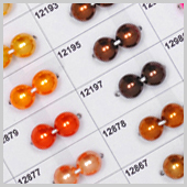 pearls + pastels beads