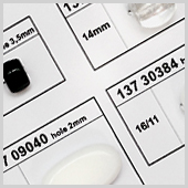 shapes V. - big hole beads